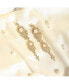 ფოტო #2 პროდუქტის Women's Gold Dazzling Drop Earrings