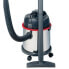 Thomas INOX 1520+ - 1500 W - Drum vacuum - Dry&wet - Dust bag - 20 L - Black - Red - Stainless steel