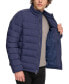 Фото #3 товара Men's Quilted Full-Zip Stand Collar Puffer Jacket