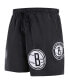 ფოტო #3 პროდუქტის Men's Black Brooklyn Nets Classics Woven Shorts