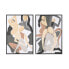 Фото #1 товара Картина Home ESPRIT Скандинавский женщины 63 x 4,5 x 93 cm (2 штук)
