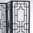 Фото #3 товара Sudoku 3 Panel Room Divider Screen, Black