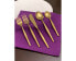 20 Piece Gold Flatware Set, Service for 4