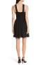 Фото #3 товара L'AGENCE 163808 Women's Valleta Silk Fit & Flare Sleeveless Black Dress Sz. 8