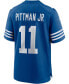 Men's Michael Pittman Jr. Indianapolis Colts Alternate Game Jersey