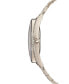 ფოტო #3 პროდუქტის Women's Swiss Crystalline Aura Gold-Tone Stainless Steel PVD Bracelet Watch 35mm