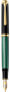 Фото #1 товара Pelikan M800 - Black - Gold - Green - Built-in filling system - Gold - Italic nib - Gold/Rhodium - Bold