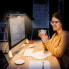 Фото #5 товара Светодиодная лампа с подсветкой Choetech E1132 2700K-6500K серого цвета