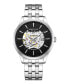 Men's Automatic Silver-Tone Stainless Steel Watch 42mm
