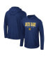 Фото #3 товара Men's Navy Notre Dame Fighting Irish Team Color Rival Hoodie Long Sleeve T-shirt