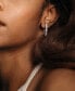 ფოტო #3 პროდუქტის Moissanite Small Hoop Earrings (3/4 ct. t.w.) in Sterling Silver, 1"