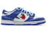 Фото #3 товара Кеды Nike Dunk Low сине-бело-красные
