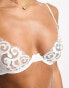 Фото #6 товара ASOS DESIGN Lorna bridal premium embroidered underwired bra in white