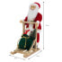 Фото #6 товара Weihnachtsmann Figur mit Holzschlitten