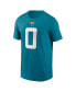 Фото #2 товара Men's Calvin Ridley Teal Jacksonville Jaguars Player Name and Number T-shirt