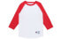 Champion 7T Trendy_Clothing T137 White/Scarle T-Shirt