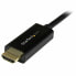 Фото #4 товара Кабель DisplayPort на HDMI Startech DP2HDMM2MB (2 m) Чёрный