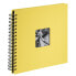 Фото #2 товара Hama Fine Art - Yellow - 100 sheets - 10 x 15 - Spiral binding - Paper - Black