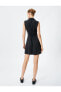 Фото #7 товара Платье безрукавное Koton Mini Pileli Drapeli Gömlek Elbise