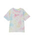 Barbie Logo, Pastel Tie Dye