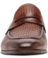 Фото #3 товара Men's Josiah Moc-Toe Dress Penny Loafer