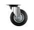 Фото #1 товара Поворотное колесо VOREL с черной резиной 75мм