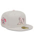 Фото #1 товара Men's Khaki Oakland Athletics 2023 Mother's Day On-Field 59FIFTY Fitted Hat