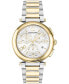 Women's Swiss Chronograph Two-Tone Bracelet Watch 40mm