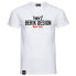 BERIK New York short sleeve T-shirt White / Black / Red, 2XL - фото #1