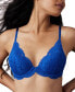 Фото #4 товара Women's Ciao Bella Plunging Contour Lace Bra 953344