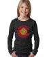 Фото #1 товара Girls Word Art Long Sleeve T-Shirt - Colorado