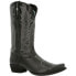 Durango Crush Snip Toe Cowboy Booties Womens Black Casual Boots DRD0427