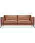 Фото #1 товара Keery 94" Leather Sofa, Created for Macy's