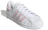 adidas originals Superstar 防滑轻便 低帮 板鞋 女款 粉白 / Кроссовки Adidas originals Superstar GZ3446
