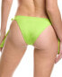 Фото #2 товара Frankies Bikinis Harlow Satin Bikini Bottom Women's Green Xxl