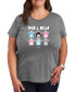 ფოტო #1 პროდუქტის Trendy Plus Size Furby Graphic T-shirt