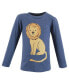 ფოტო #15 პროდუქტის Baby Boys Long Sleeve T-Shirts, Safari Adventure