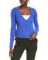 Фото #1 товара Sofiacashmere Modern V-Neck Cashmere Cardigan Women's