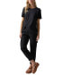 ფოტო #4 პროდუქტის Women's Riptide Twist-Waist T-Shirt