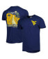 Фото #2 товара Men's Navy West Virginia Mountaineers Hyperlocal T-shirt