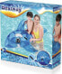 Bestway Delfin do pływania z uchwytami Transparentny 1.57m x 94cm