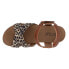 Фото #4 товара Corkys Kindle Leopard Print Ankle Strap Wedge Womens Brown Casual Sandals 41-02