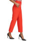 Фото #3 товара Women's Mid-Rise Extended-Tab Pants