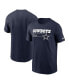 Фото #3 товара Men's Navy Dallas Cowboys Division Essential T-shirt
