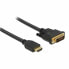 DELOCK 903128011 3 m HDMI To DVI Cable - фото #2