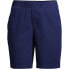 ფოტო #13 პროდუქტის Women's Mid Rise Elastic Waist Pull On 10" Chino Bermuda Shorts