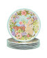 Фото #4 товара Joy of Easter 12-PC Melamine Dinnerware Set, Service for 4