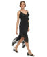 ფოტო #4 პროდუქტის Women's Ruffled Sleeveless Midi Dress