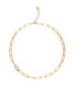 ფოტო #1 პროდუქტის Polished Paperclip Strand Chain Necklace