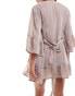 Фото #2 товара Luna bridesmaid kimono robe in pink